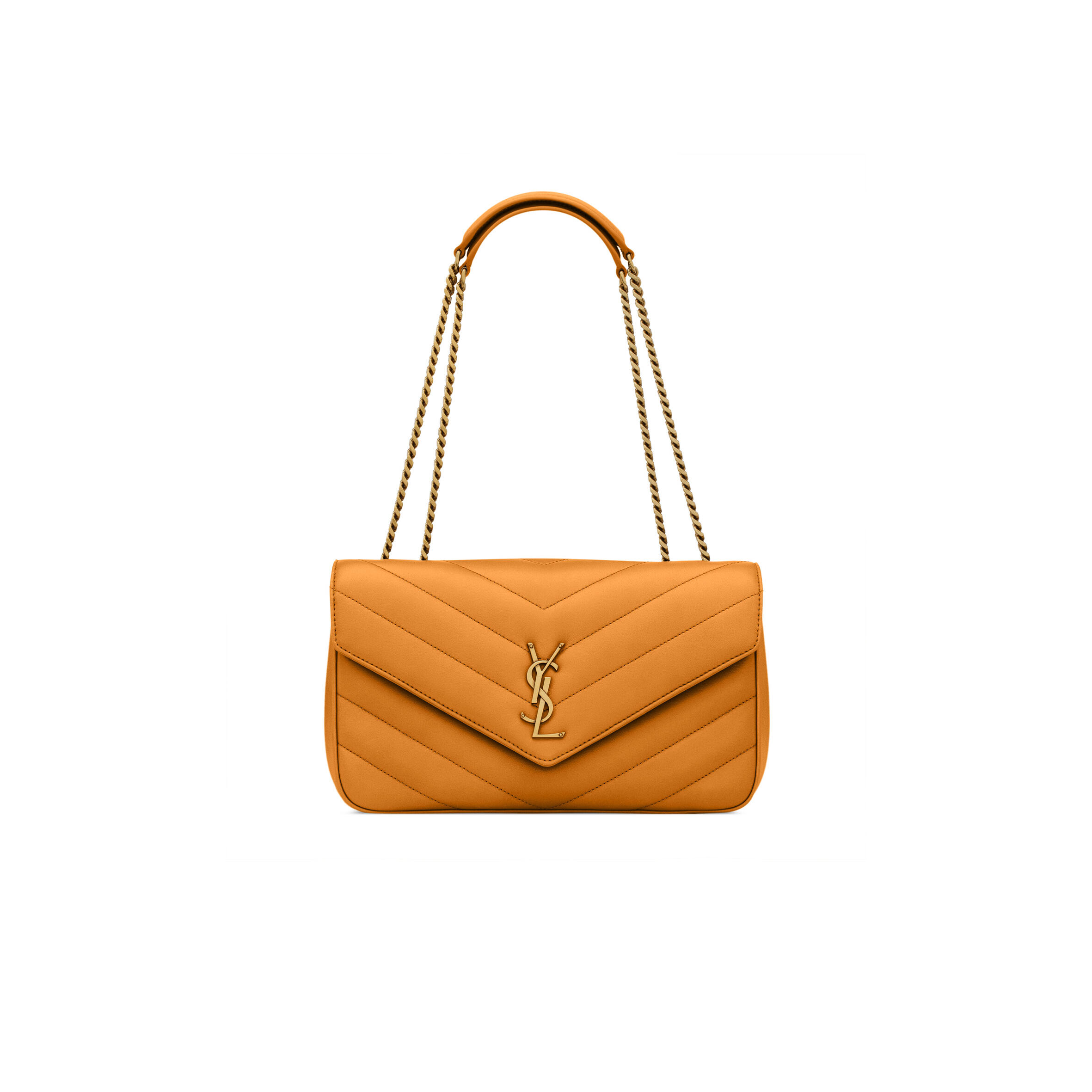 YSL LOULOU MEDIUM IN MATELASSÉ LAMBSKIN 801439AAEAX7923 (29*17*8cm)